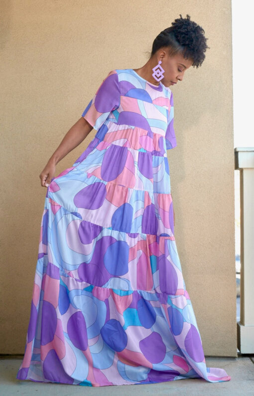 Retro Dot Tiered Maxi -FINAL SALE - Image 7