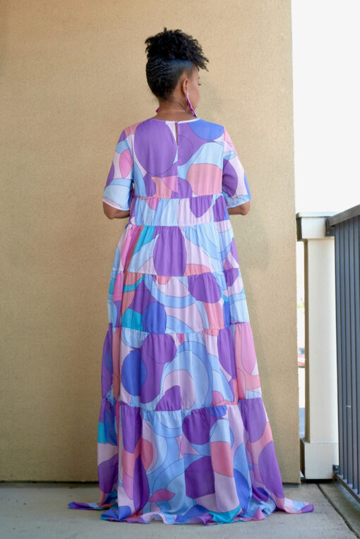 Retro Dot Tiered Maxi -FINAL SALE - Image 8