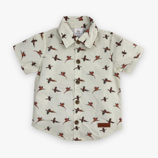 TOP-NASH BUTTON DOWN-PLEASANT PHEASANT