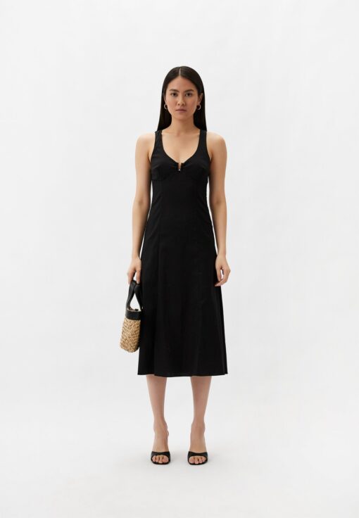 Midi dress with piercing - Image 5