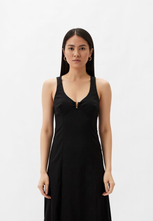 Midi dress with piercing - Image 6