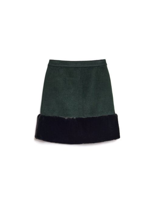 Fortune Faux Fur Mini Skirt - Image 7