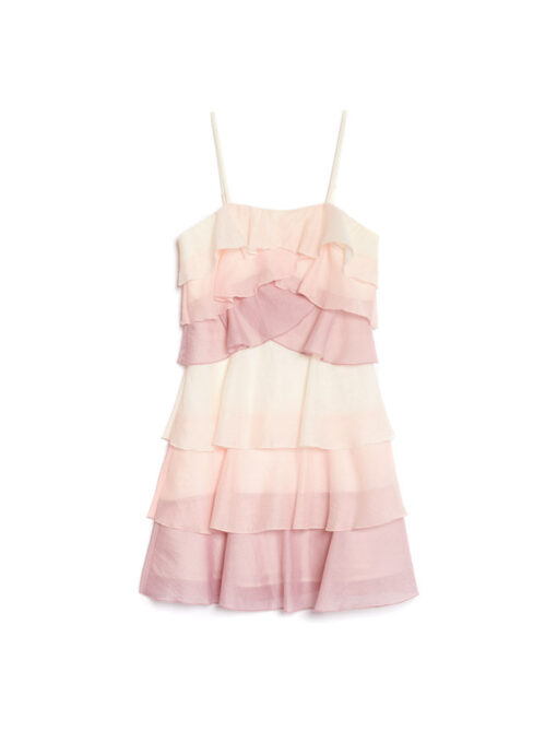 Honey Ruffle Mini Dress - Image 7