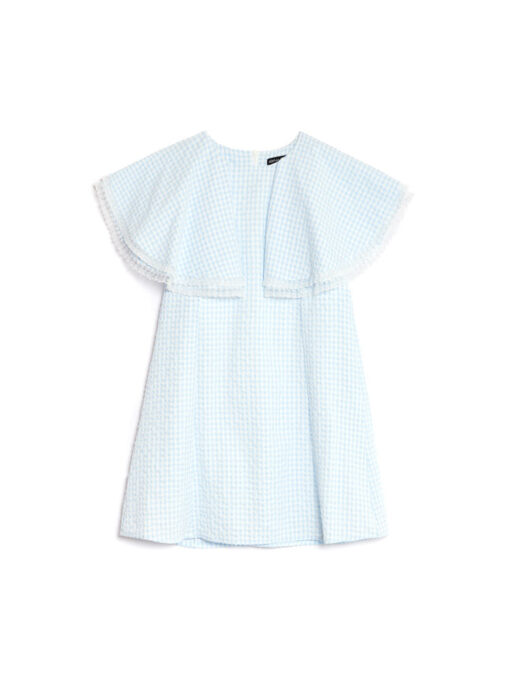 Nevada Gingham Mini Dress - Image 7