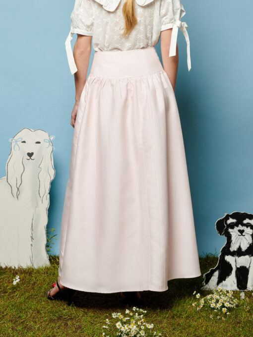 Tilly Taffeta Midi Skirt - Image 3