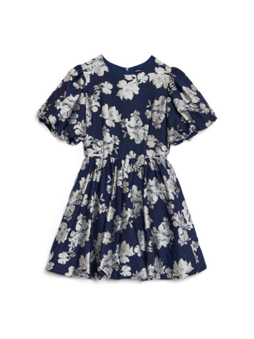 Natalia Floral Jacquard Dress - Image 7