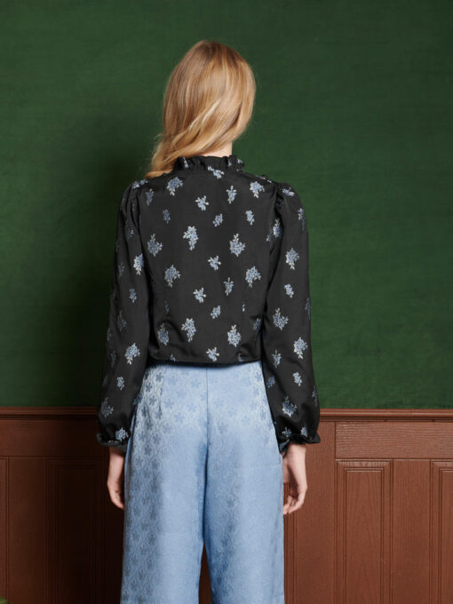 Onyx Floral Top - Image 3