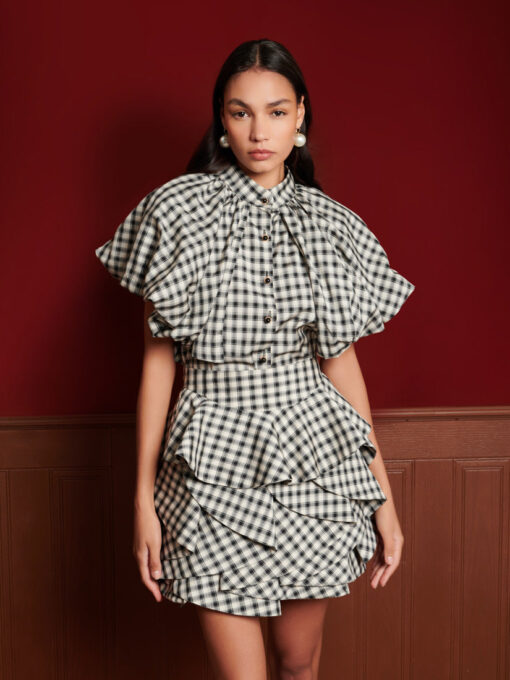 DREAM Thelma Check Blouse