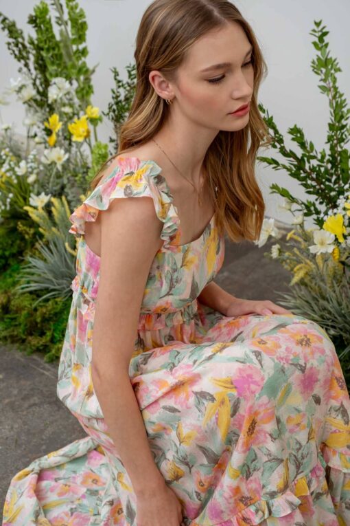 Camilla Floral Print Dress - Image 2