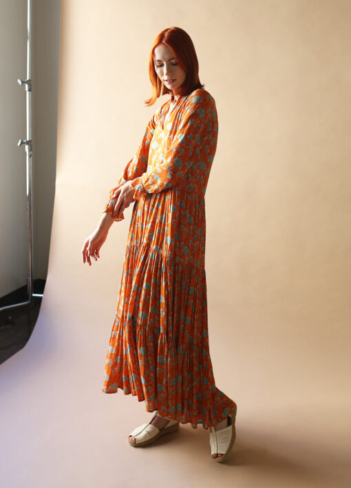 Roma Sienna Maxi Dress - Image 2