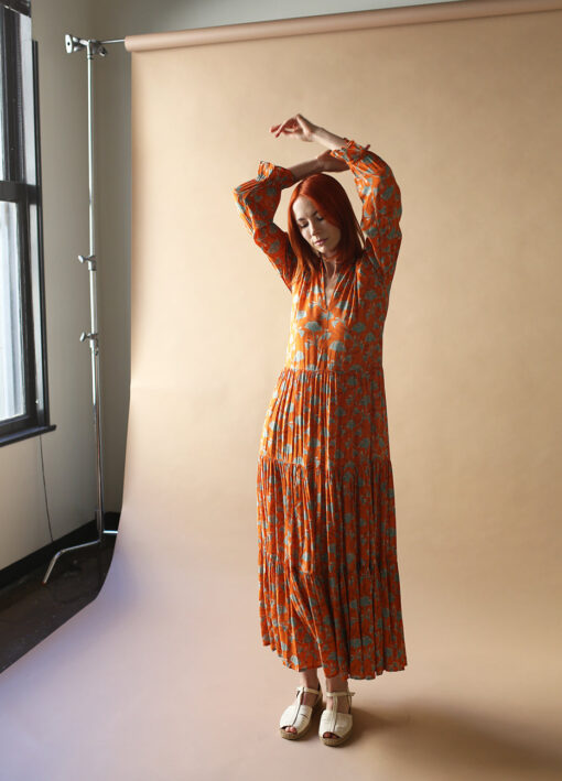 Roma Sienna Maxi Dress - Image 3