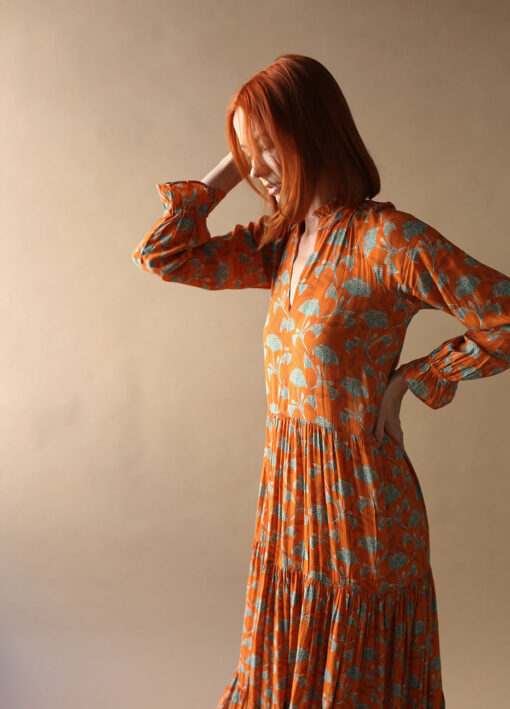 Roma Sienna Maxi Dress - Image 4