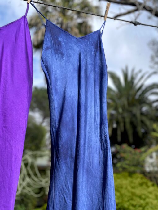 Hand dyed silk slip - Image 3