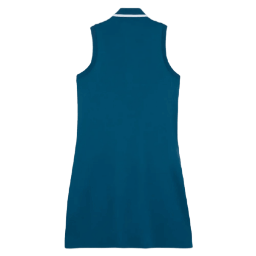 Puma Ladies Everyday Pique Golf Dress - Blue - Image 3