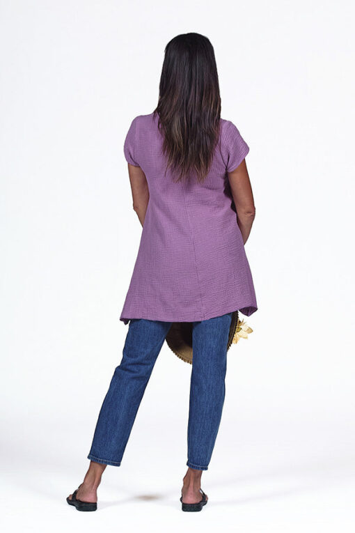 organic cotton gauze tunic - Image 4