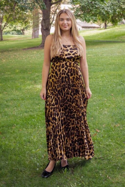 Belle Leopard Dress