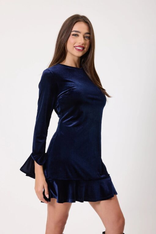 Leslie Velvet Dress - Image 4