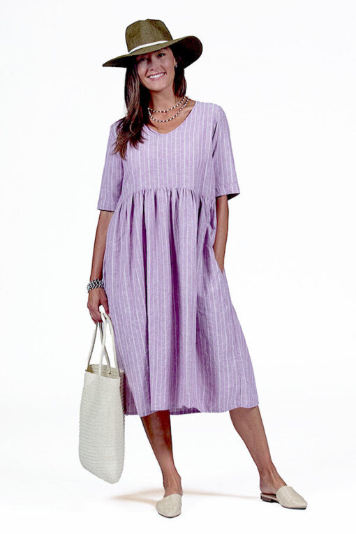 hemp and organic cotton market dress - Image 5