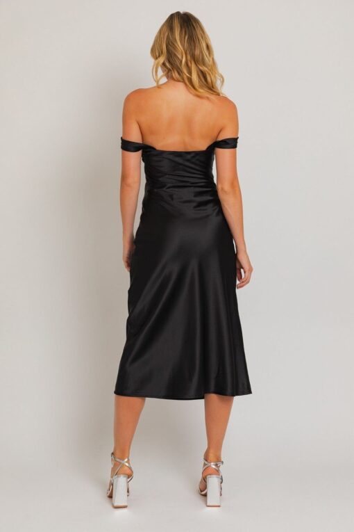 Off Shoulder Midi Dress - Image 2