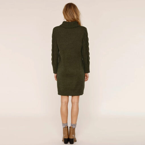 Penelope Dress Olive - Image 5