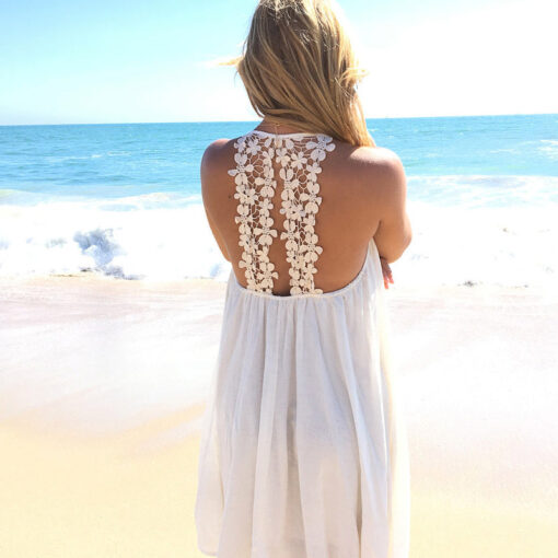 Gorgeous Lace Beach Dress - Image 3