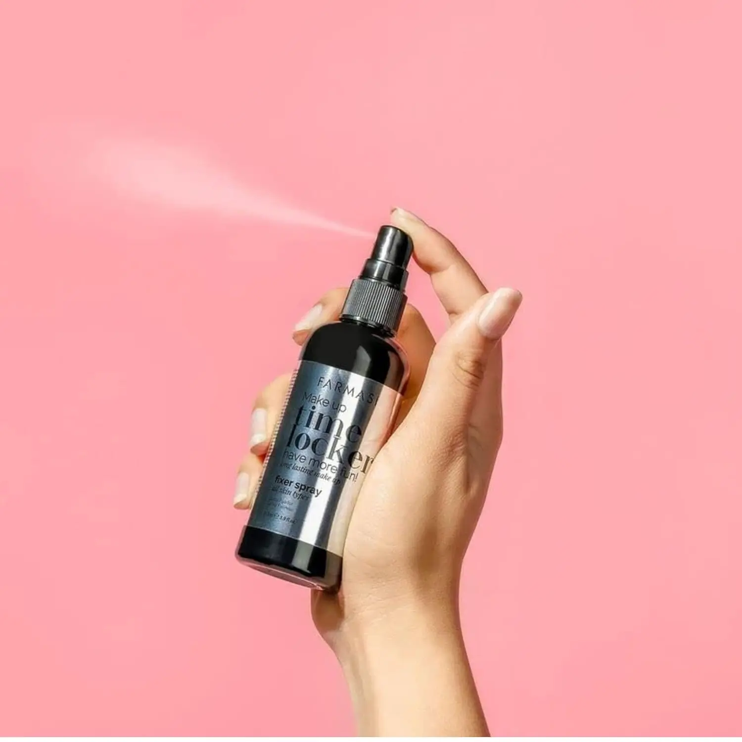 FARMASI Make Up Time Locker Long-Lasting Makeup Fixer Spray 115ml - Image 4