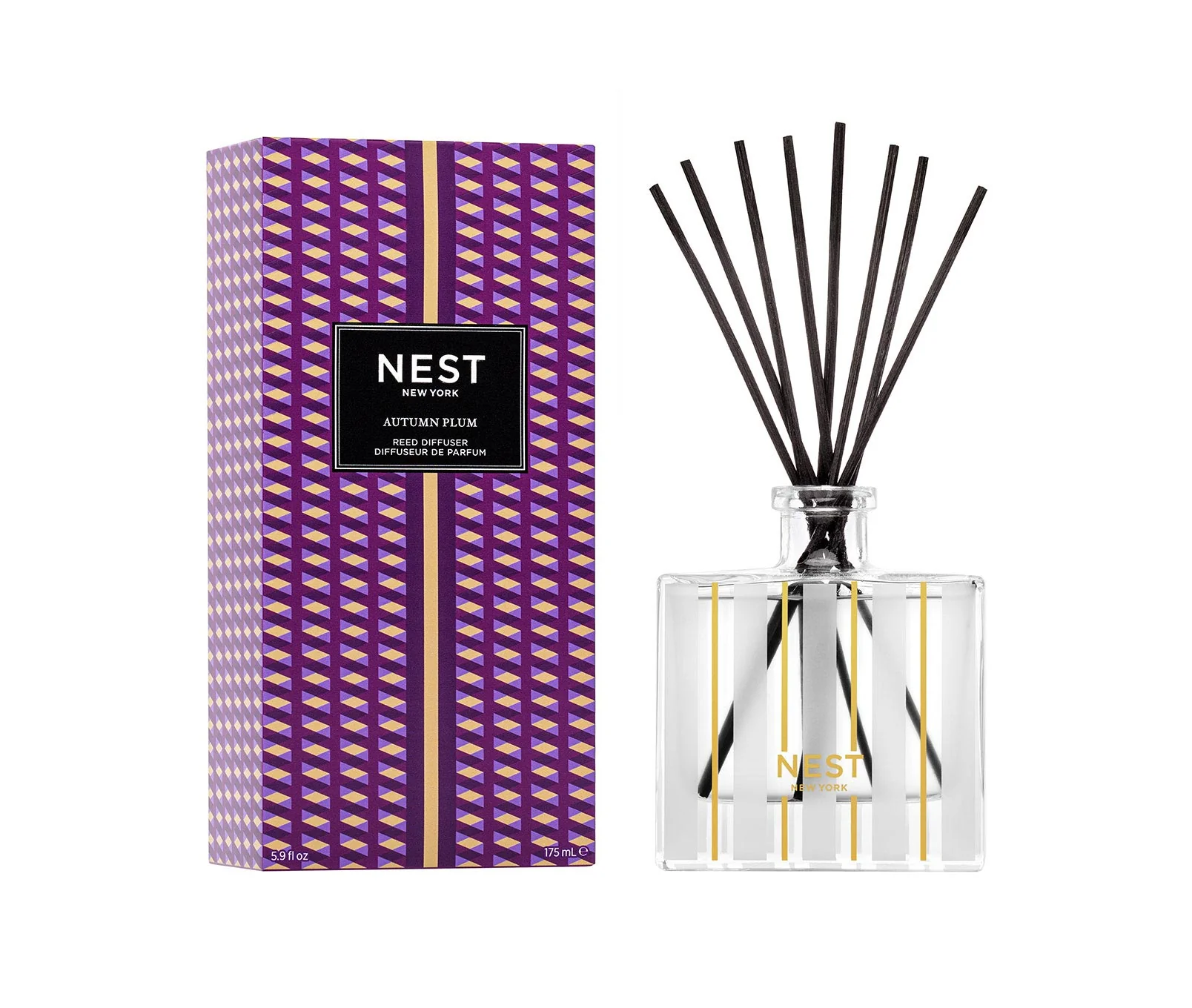 NEST New York Autumn Plum Reed Diffuser 5.9 OZ