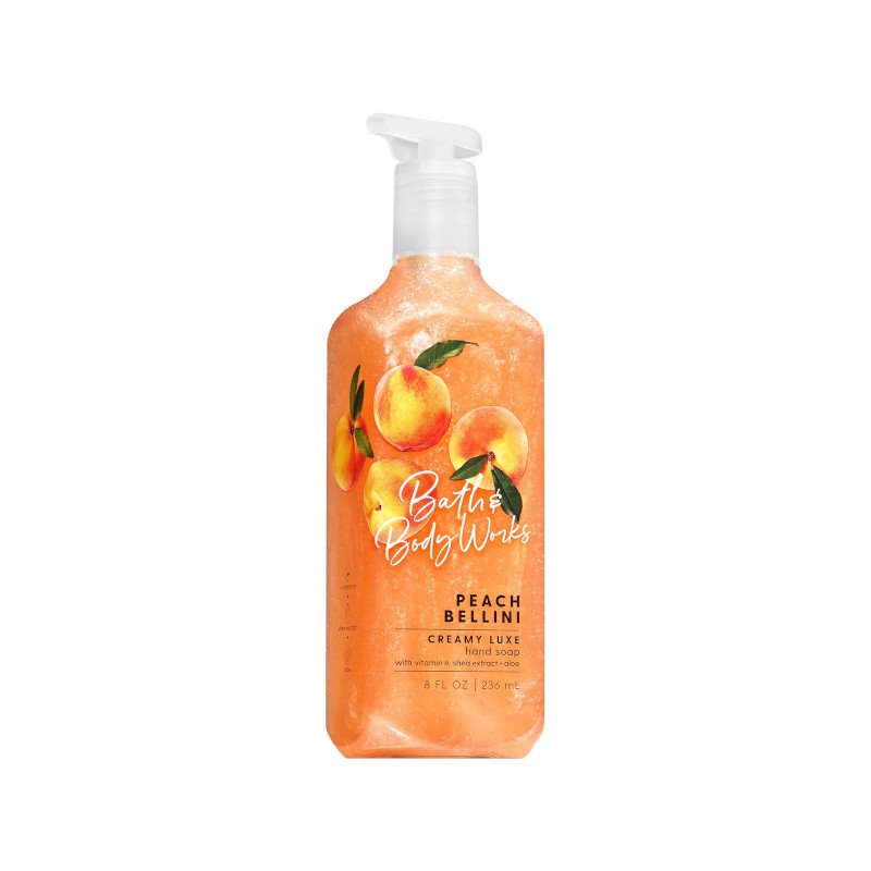 BATH AND BODY WORKS | Peach Bellini Luxury Creamy Hand Soap